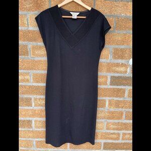Exclusively Misook Black Short Sleeve xs